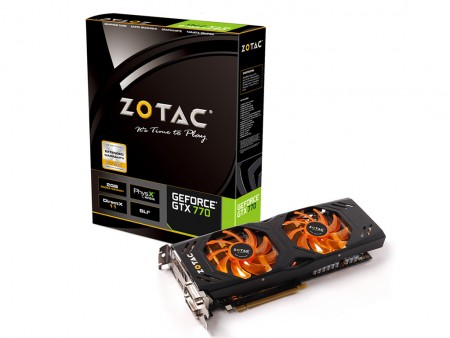 ZOTAC、デュアルファンクーラー搭載のGTX 770「ZOTAC GeForce GTX 770」