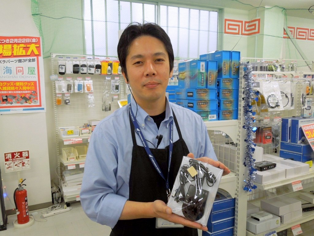上海問屋 梶間さん