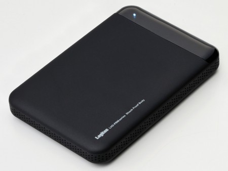ロジテック、肉厚ラバーフレームとフローティング構造のポータブルHDD 6月中旬発売