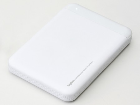 ロジテック、肉厚ラバーフレームとフローティング構造のポータブルHDD 6月中旬発売