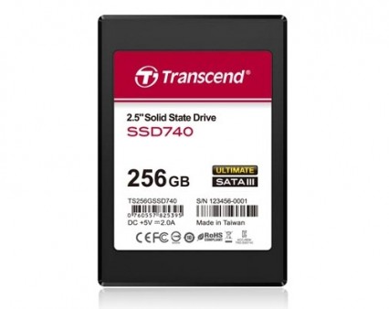 JMicron「JMF667H」を搭載したSATA3.0対応SSD、Transcend「SSD740」シリーズ