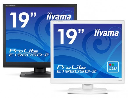 iiyama、低消費電力が特徴の17/19インチスクエア液晶2種発売