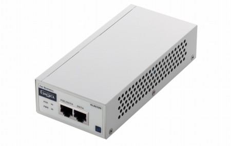 LANケーブルから電源を供給できるギガビット対応PoEインジェクター、エレコム「EIB-UG01-PF」