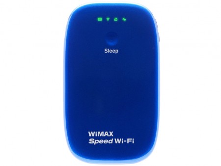 UQ、WiMAXモバイルルーターURoad-Aeroに新色「ブルー」登場