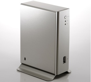 国産硬質アルミ採用の縦置き用NUCケース、ロジテック「LB-C8/CKIT」