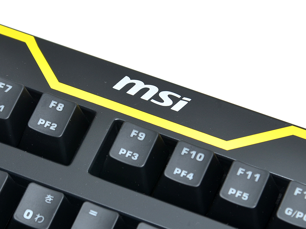 □希少品 MSIメカニカルゲーミングキーボード　GK-601 CHERRY社製赤軸スイッチ搭載 イエローLED　中古品 黄色く光るゲーミングキーボード「MSI GK-601」を衝動買い - AKIBA PC