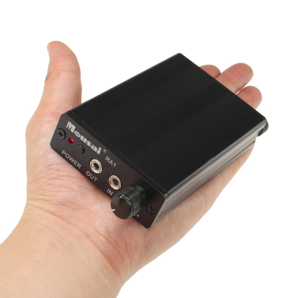 電池2個で厚みを増したサウンドに。エバーグリーン「9V電池式ヘッドフォンアンプ」