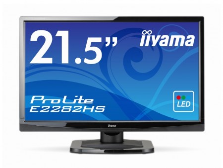 iiyama、消費電力役12.5％削減した新パネル採用21.5インチフルHD液晶「ProLite E2282HS」