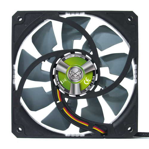 ベアリングまでALLオリジナル設計の120mm口径汎用ファン、サイズ「GRAND FLEX」