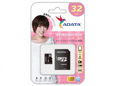 アーキサイト、SNH48 宮澤佐江パッケージのADATA製microSDカード発売