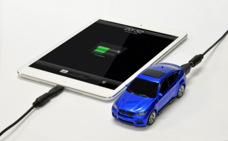 インテリアにも最適。精巧なカーモデル型モバイルバッテリー、JTT「ミニカーバッテリー GT5200クーペ」