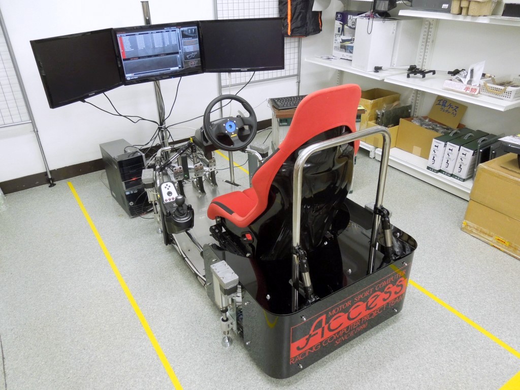 6 ACTIVE CYLINDER DRIVE SIMULATOR