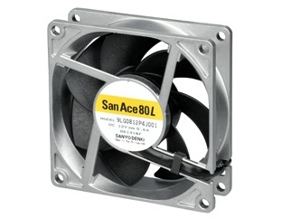 山洋電気、20年駆動の超耐久汎用ファンに80mmモデル「San Ace 80L」“LGタイプ”追加