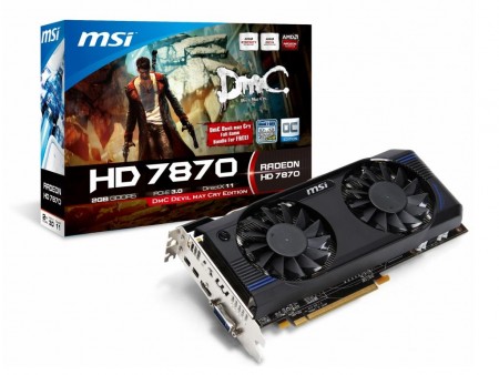「デュアルアーマーファン」搭載の静音＆高冷却なHD 7870カードOC版、MSI「R7870-2GD5T/OC」