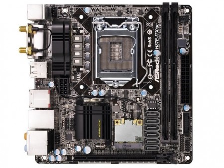 802.11ac対応のLGA1150向けMini-ITXマザーボード、ASRock「H87E-ITX/ac」
