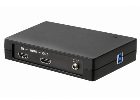 1080p/60fpsの非圧縮取り込み対応USB3.0キャプチャユニット、SKNET「MosnterX U3.0R」