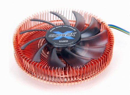 TDP120WサポートのMini-ITX向け超小型CPUクーラ、ZALMAN「CNPS2X」