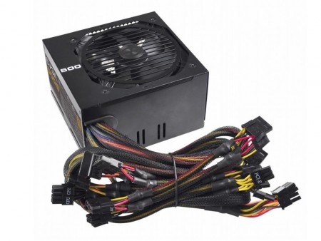 コストパフォーマンスを求める人へ。EVGA、80PLUS BRONZE認証の500W電源「EVGA 500B」リリース
