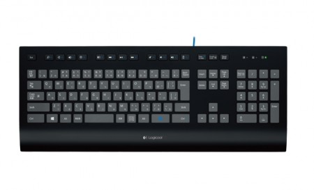 Windows 8キーを備えたパームレスト一体型キーボード、「ロジクール コンフォート キーボード」
