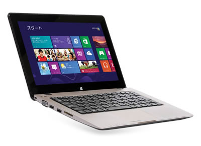 ユニットコム、10点マルチタッチ対応で売価4万円台の11.6インチ液晶ノートPC