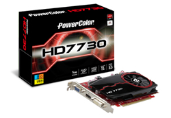 PowerColor、Radeon HD 7730搭載のエントリー向けグラフィックスカード3機種リリース