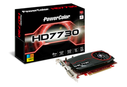 PowerColor、Radeon HD 7730搭載のエントリー向けグラフィックスカード3機種リリース
