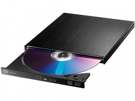 Ultrabookと持ち歩ける超薄型・軽量ポータブルBlu-rayドライブ、アイ・オー「BRP-U6USA」