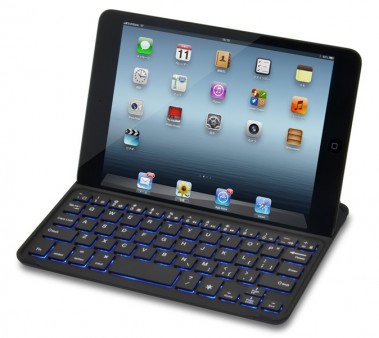 JTT、7色に発光するLEDバックライト内蔵iPad mini用キーボード販売開始