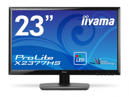 iiyama、低消費電力IPSパネル採用の23インチワイド液晶「ProLite X2380HS」