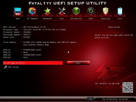 Fatal1ty H87 Performance