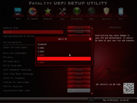 Fatal1ty H87 Performance