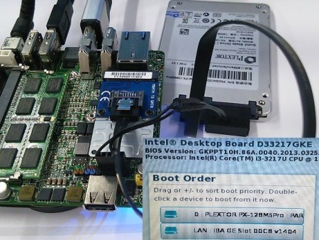 使い方いろいろ。mSATAスロットをSATA化するアダプタキット、アユート「PM-NUCMSATAKIT」