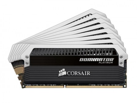 CORSAIR最上位「DOMINATOR PLATINUM」の2,400MHz動作64GBメモリキット「CMD64GX3M8A2400C10」発売
