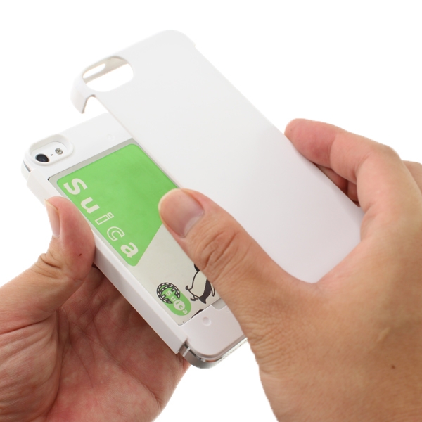 上海問屋、ICカードが収納できる電波遮断シート付きiPhone 5用ケース