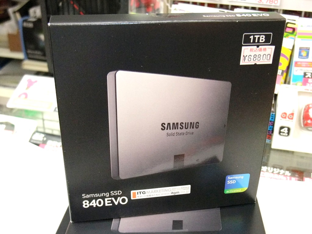 最大1TBの大容量モデルもラインナップされるSAMSUNG 「SSD 840 EVO」シリーズ