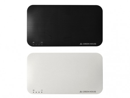 ソーラー充電対応の2,900mAhモバイルバッテリー、グリーンハウス「GH-SCA2900」シリーズ
