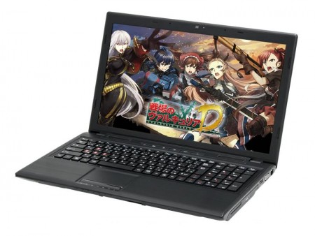 ドスパラ、Core i7-4700MQ搭載の「戦場のヴァルキュリアDUEL」推奨ノートPC 実売7万円で発売開始
