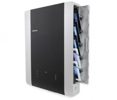 テックウインド、10台のiPadを充電・同期できるエルゴトロン製壁掛け式マウンタ発売