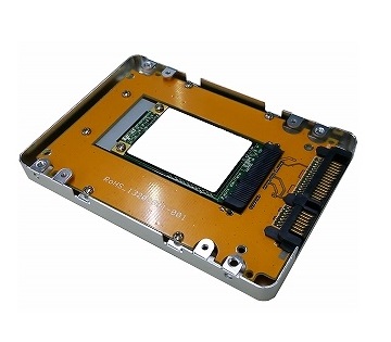 ProjectM、mSATA SSDを9.5mm厚2.5インチSSDに変換するアルミ製ケース「PM-MSATA2595」など2モデル発売