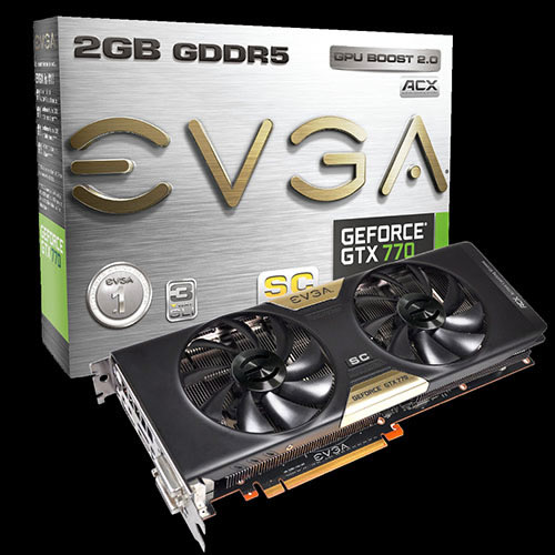EVGA、新型クーラー「ACX」搭載のGeForce GTX 780/770/760がマイルストーンから発売