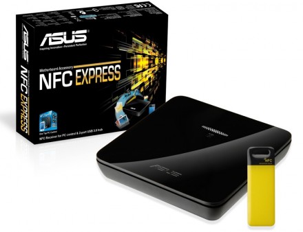 ASUS、USB3.0ハブ機能搭載のNFCレシーバー「NFC EXPRESS」発表