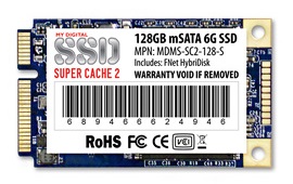 HDDキャッシュソフト同梱のmSATA SSD、MyDigitalSSD「Super Cache2」シリーズ