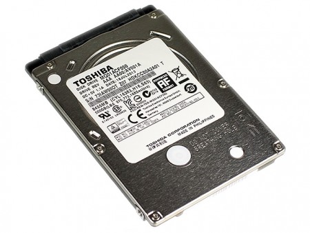 東芝、7,278rpmの7mm厚2.5インチHDD「MQ01ACF」は8月末量産出荷開始