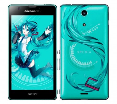 XperiaTM×初音ミク コラボスマートフォン「XperiaTM feat. HATSUNE MIKU」予約詳細発表