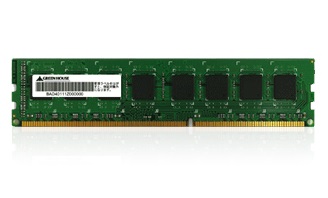 グリーンハウス、低消費電力な4GbitDRAM採用のDDR3-1600対応メモリ4モデル発売