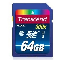 トランセンド、600倍速128GBのUHS-I対応SDXCカード「TS128GSDXC10U1」など2モデル、近日発売