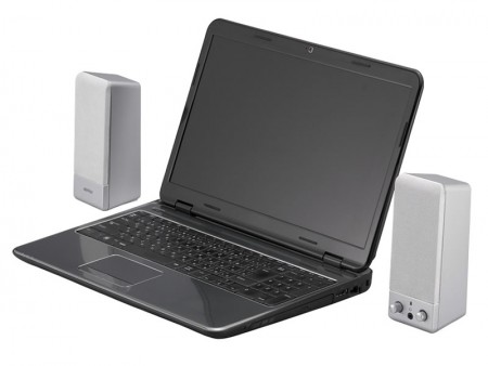 USB電源供給タイプのマルチメディアスピーカー、バッファロー「BSSP27U」シリーズ