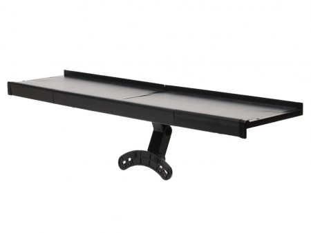 ワイド大型液晶（24/27/32インチ）の上がテーブルになる、サンコー「SUPER LBOARD」