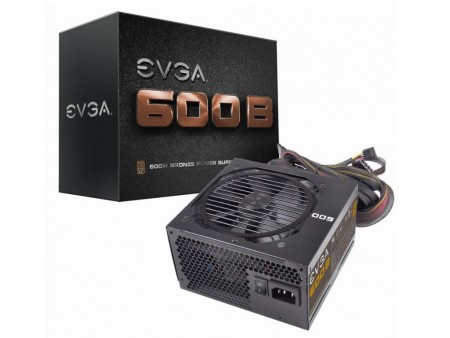 EVGA、コスパ重視の80PLUS BRONZE認証電源「EVGA 600B」70ドルで発売開始