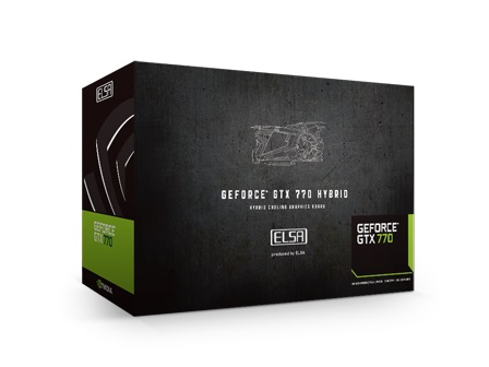 水冷・空冷ハイブリッドクーラー標準の高クロックGTX 770、「ELSA GeForce GTX 770 4GB HYBRID」